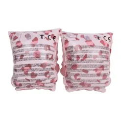 Swim Essentials Leopard Zwembandjes Rose Gold 0-24 Mnd