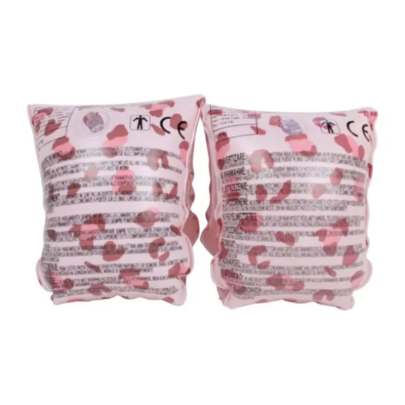 Swim Essentials Leopard Zwembandjes Rose Gold 0-24 Mnd