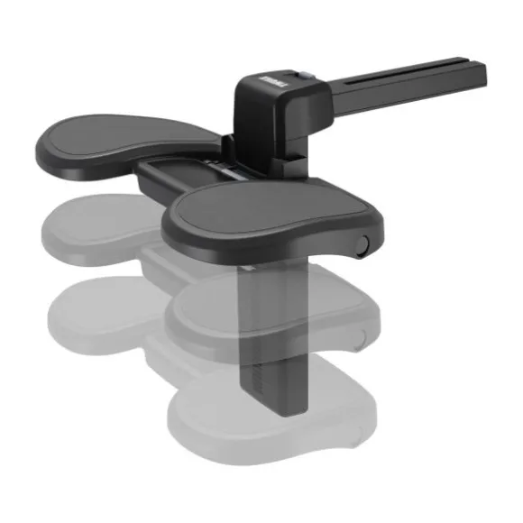 Thule Palm Booster Autostoel - Black | Thule Palm Voetsteun