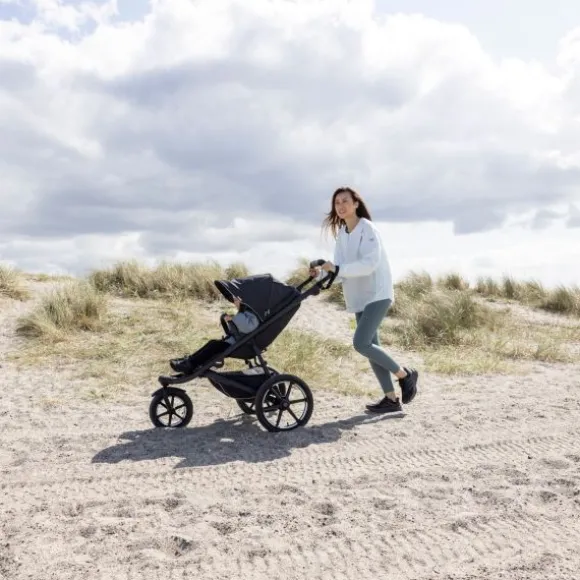 Thule Urban Glide 3 Kinderwagen 3-in-1 - Mist Green | Thule Maple Autostoeltje - Black | Autostoel Adapters