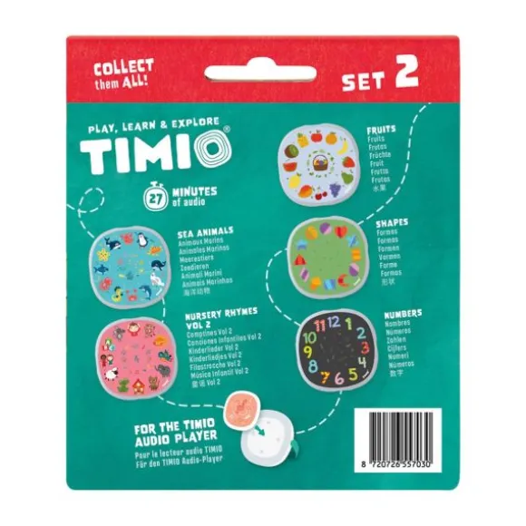 Timio Uitbreidingset Audiospeler - Set 2