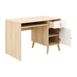 ToiToiKids Jort Ladekast – Wit/Naturel