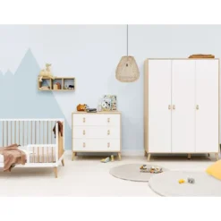 ToiToiKids Jort Wandrek - Wit/Naturel