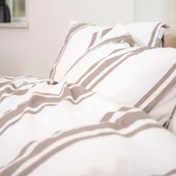 Town & Country Kinsley Dekbedovertrek - 140 x 220 cm - Taupe