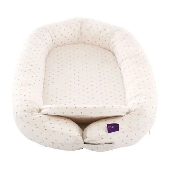 Traumeland Home Comfort Babynestje - Twister Beige