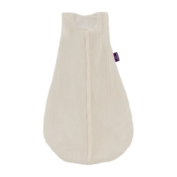 Träumeland Liebmich Zomerslaapzak - 60 cm - Mousseline - Beige