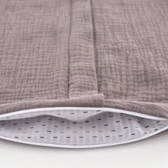 Träumeland Zomerslaapzak Liebmich - Cotton Muslin - Cocoa Plum - 60 cm