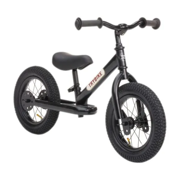 Trybike Steel Loopfiets Zwart