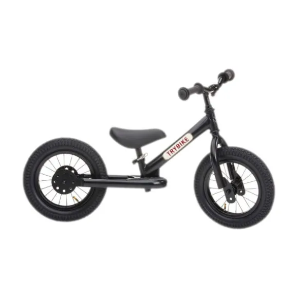 Trybike Steel Loopfiets Zwart