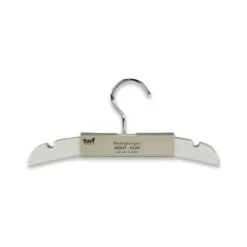TWF Kledinghanger - 3 Stuks - Hout Clay