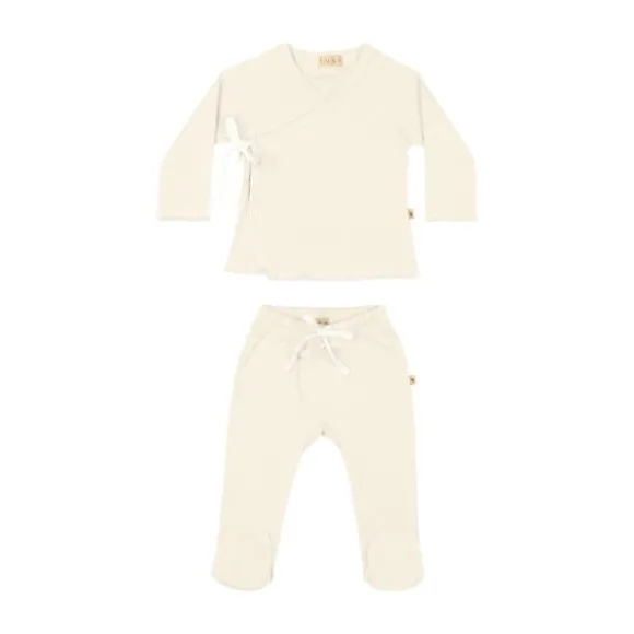 UAUA Kimono Set Met Voetjes Oceano 0-1 mnd