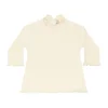 UAUA Ruffled T-Shirt Lange Mouwen - 1-3 Mnd - Crema