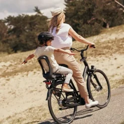 Urban Iki Junior Fietsstoeltje MIK HD - Bincho Black/Inaho Beige