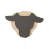 Van Tjalle en Jasper Schaap Muurlamp - Naturel / Black