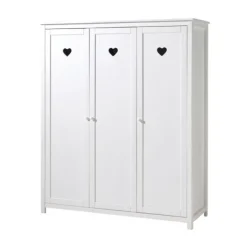 Vipack Amori Kledingkast Wit 3-Deurs