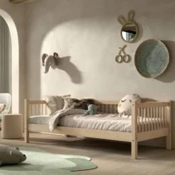 Vipack Kajuitbed - Forrest Beuk - 90 x 200 cm - Natuur