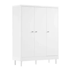 Vipack Kleerkast 3-Deurs - Forrest Beuk - Wit