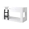 Vipack Luca Stapelbed Wit