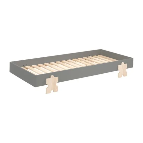 Vipack Modulo Bed 90 x 200 Cm Puzzle Grijs