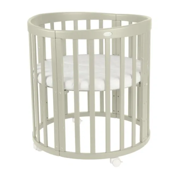 Waldin Oval Combibed 7‑in‑1 - Natural inclusief matras