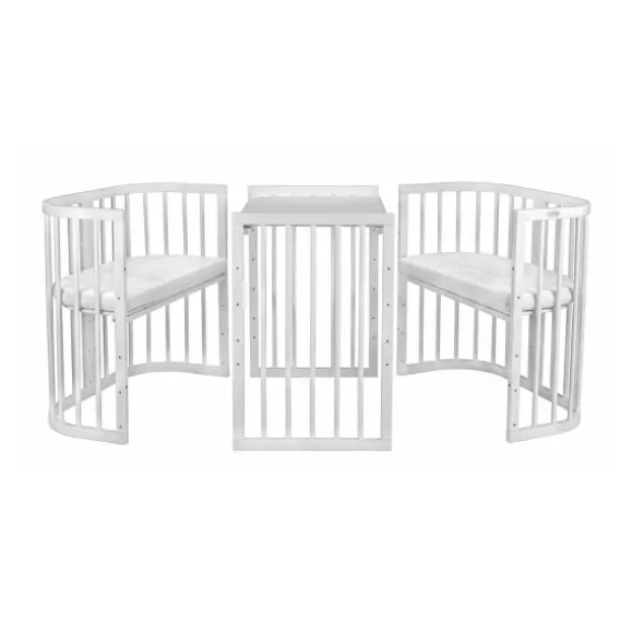 Waldin W2 Combibed 7‑in‑1 - Natural inclusief matras