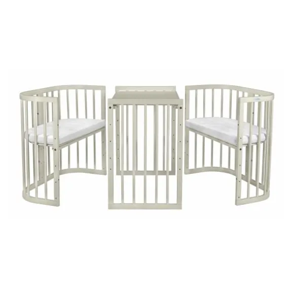Waldin W2 Combibed 7‑in‑1 - Natural inclusief matras
