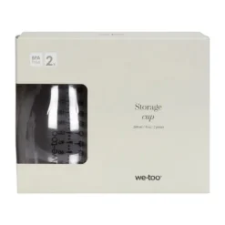 We-Too Opbergbakje - 260 ml - 2 Stuks - Black