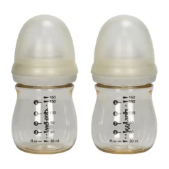 We-Too Standaardfles PPSU - 160 ml - Black - 2-pack