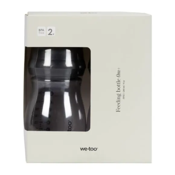 We-Too Standaardfles PPSU - 260 ml - Oatmeal - 2-pack