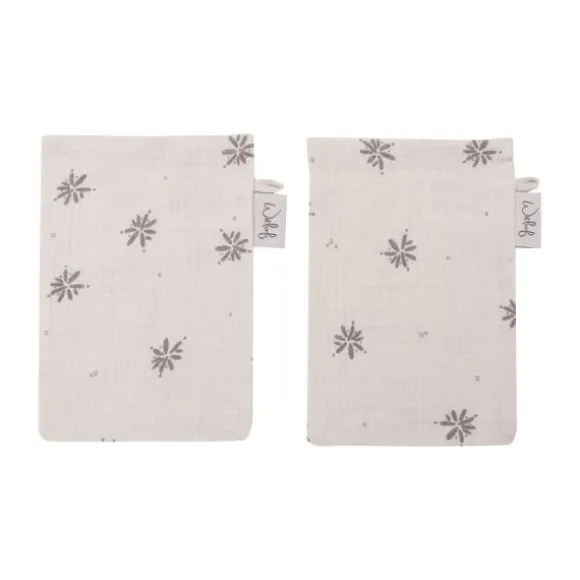 Witlof For Kids Little Charm Hydrofiel Washand - 2-Pack