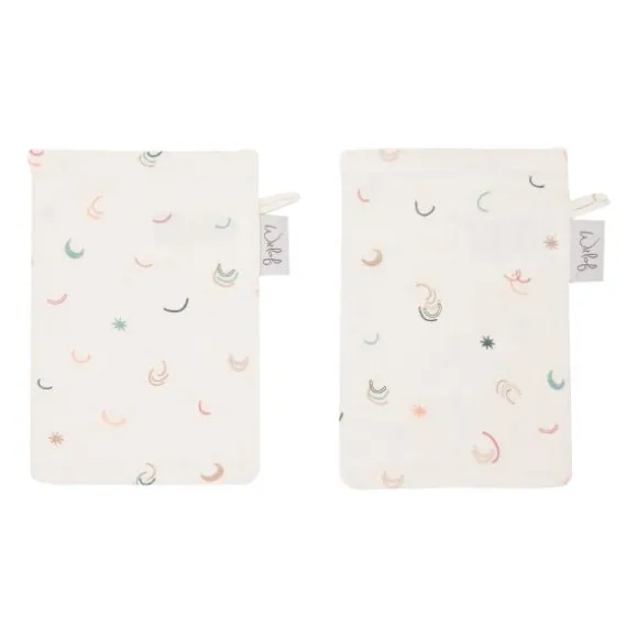Witlof For Kids Little Charm Hydrofiel Washand - 2-Pack