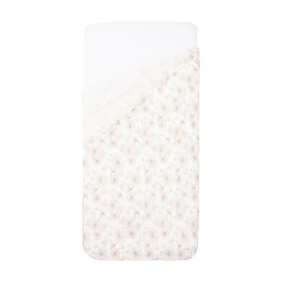 Witlof For Kids Tuck-Inn Flower Powder Laken 40 x 80 cm