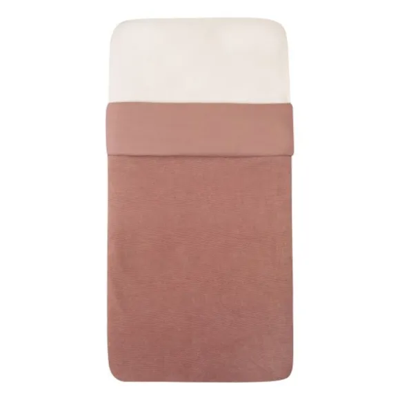 Witlof For Kids Velvet Rib Tuck-Inn Ledikantdeken - Soft Sand