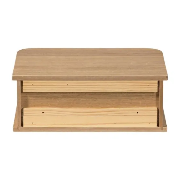 Woood Jena Hangend Nachtkastje - Hout Naturel