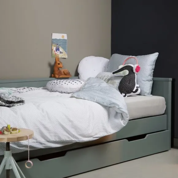 Woood Nikki Bedlade Jadegroen