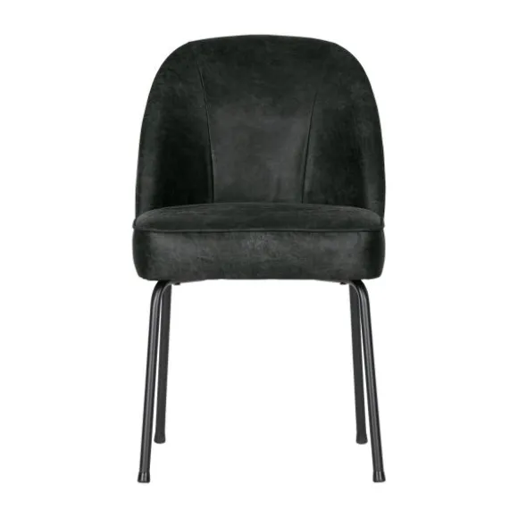 Woood Vogue Eetkamerstoel – Leer – Zwart